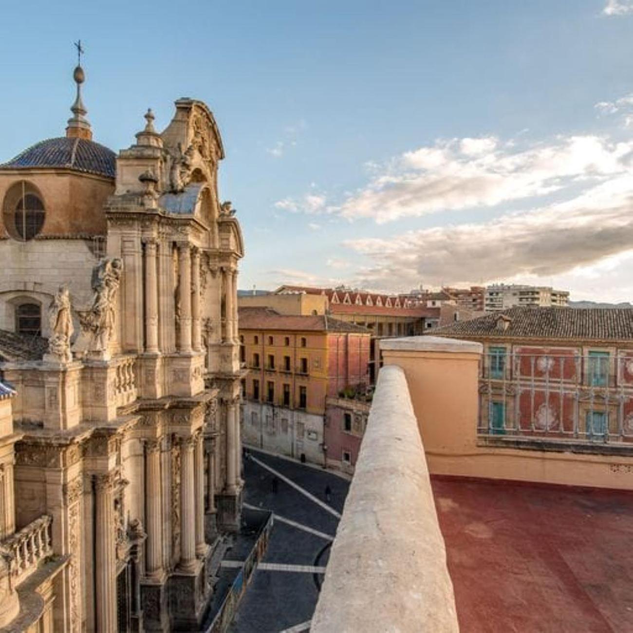 Loft A Doble Altura Apartment Murcia Bagian luar foto