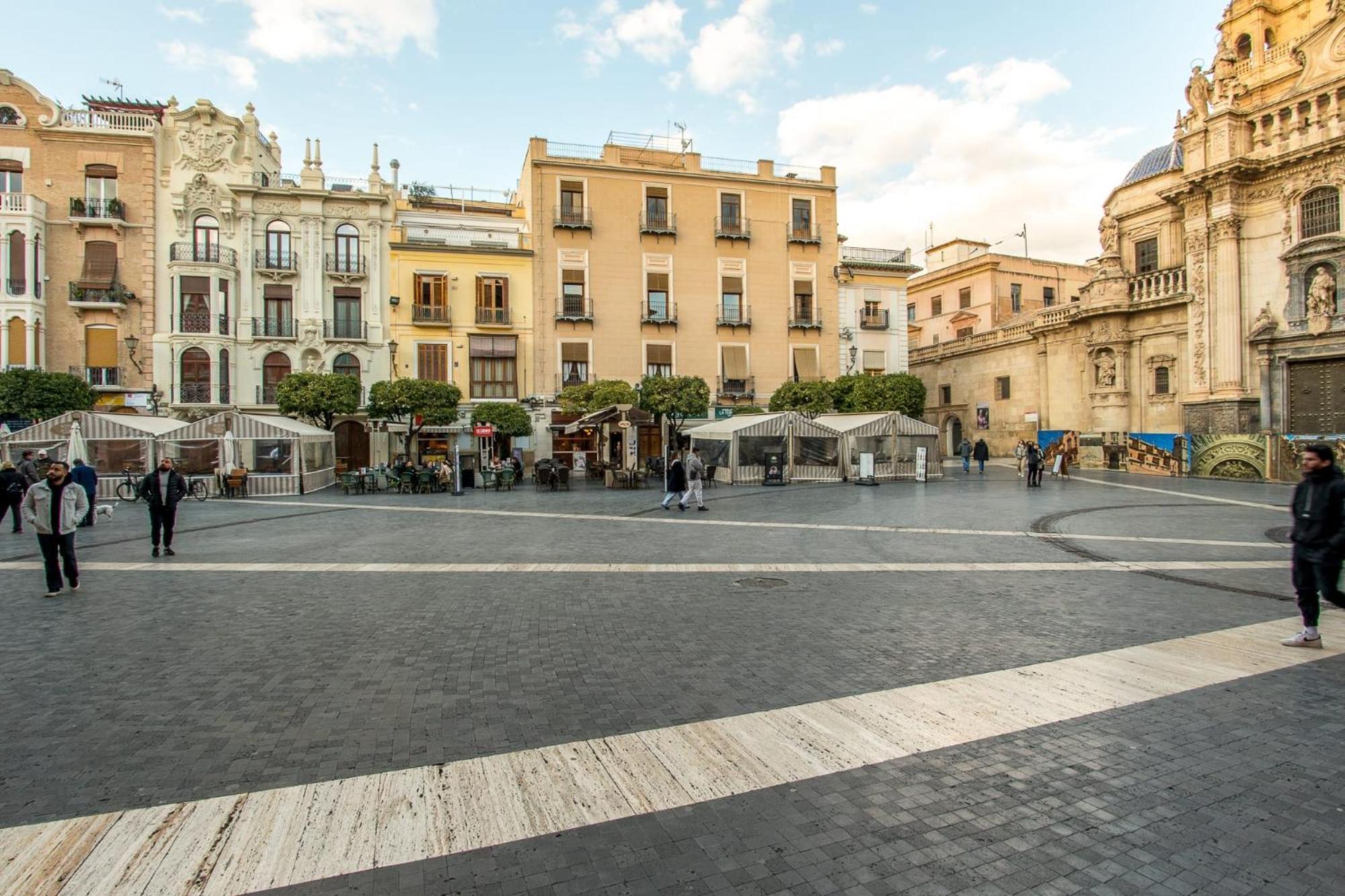 Loft A Doble Altura Apartment Murcia Bagian luar foto